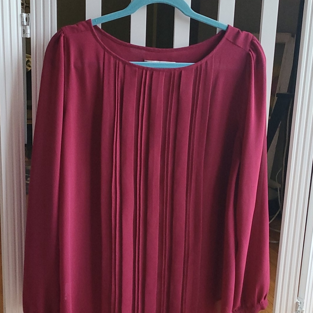 LOFT dressy blouse nearly new